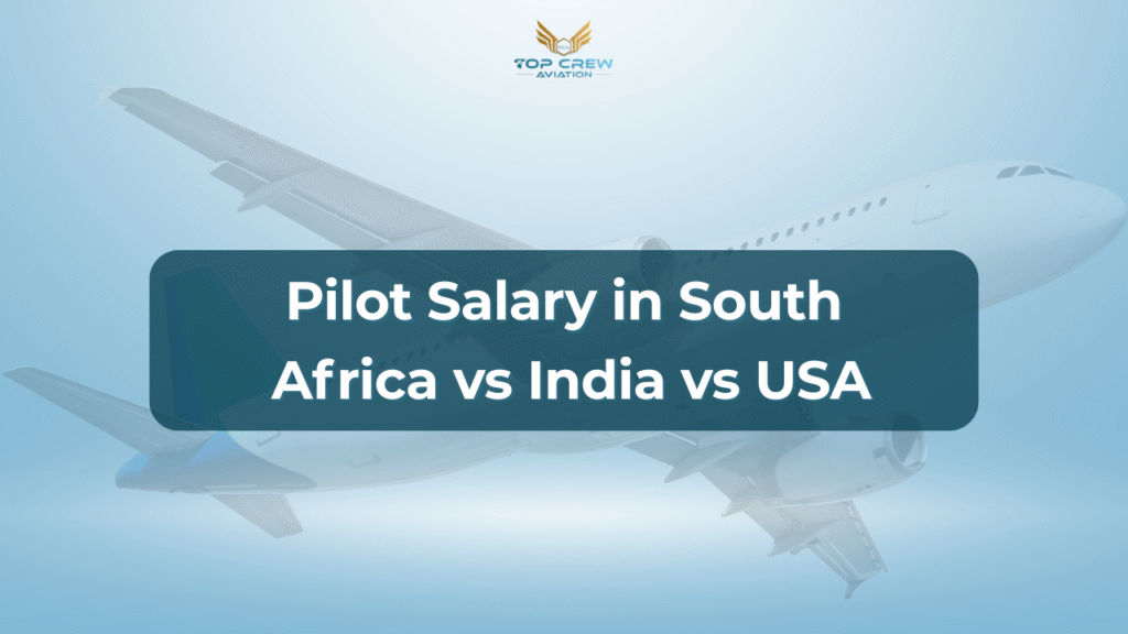 Pilot Salary in South Africa vs India vs USA