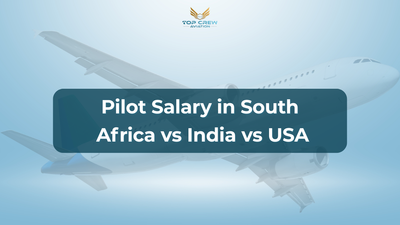 Pilot Salary in South Africa vs India vs USA
