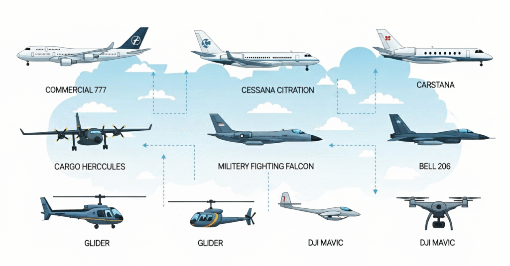 Types of Aircrafts